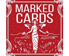 Bicycle Marked Deck, Markierte Karten (Maiden Back) für Zauberkasten, Zaubertrick Spielkarten für Mentalmagie, Gedankenlesen Zaubertricks inkl. deutschsprachiger Anleitung von Its Magic Zaubershop