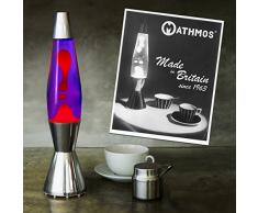 Lavalampe Violett/Rot - Die Originale Mathmos Astro Baby