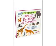 Kinder Malbuch ab 2 Jahren: Alle Tiere Afrikas auf über 60 Seiten zum kreativen Ausmalen | Cherry Kids | Einfach laden, downloaden und ausdrucken! (Ausmalbuch ab 2 Jahren 3)