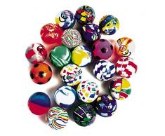 10 Funnygesicht Springbälle 38 mm