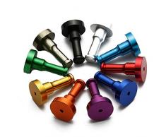 Garderobenhaken Aus Aluminium Kleiderhaken Wandhaken Handtuchhaken Garderobe Inklusive Schrauben Und Doebel Mantelhaken 10 Pcs Bunt