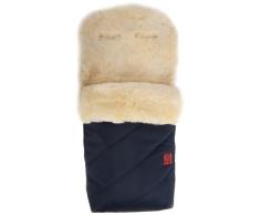 Kaiser Fußsack Paat, echtes Lammfell Medizin (keine Lammwolle), marine