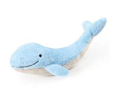 NoNo Süße Buckelwal Plüschtier, Kuscheltier Weiche Puppe, Geschenke für Kinder 50 cm