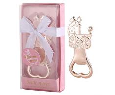 Partygogo Flaschenöffner für Babyparty, Geschenke, 30 Stück Babytragetasche, Rosa