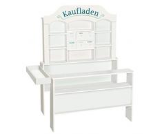 Roba Kaufladen aus Holz - Kaufmannsladen / Marktstand für Kinder Weiss