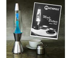 Mathmos Astrobaby Lavalampe Das Original - Klar/Blau