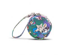 JuJuBe x Tokidoki Paci Pod Schnuller-Armband mit Clip und Gurt zur Befestigung an Kinderwagen, Wickeltasche oder Geldbörse, stilvoll, leicht zu befestigen