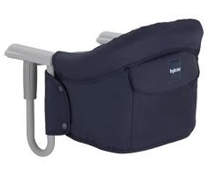 Inglesina AY90G5MAR Tischsitz passend für fast alle Tische Ihr Kind kann mit Ihnen ganz normal am Tisch sitzen, Blau (Marine)