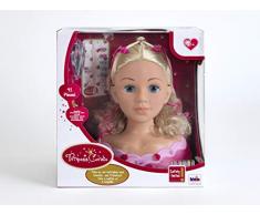 Theo Klein 5392 Emma Schmink- und Frisierkopf groß 33cm, Multicolor