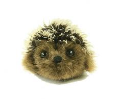 Teddys Rothenburg Kösen, Igel, 11 cm, liegend, braun, Stoffigel, Plüschigel