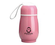 RainBabee Vakuumbecher Kindertopf Edelstahl Pinguinbecher Becher Outdoor-Reisebüro Wasserflasche Student Cartoon Geschenkbecher Kinderbecher