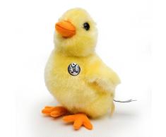 Küken PICKI Ente Huhn gelb 12 cm Plüschtier Vogel von Kuscheltiere.biz