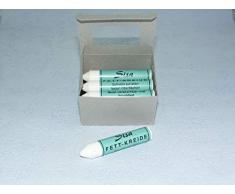 SISA Fett-Signierkreide weiß 12 Stück, Reifenkreide, Fettkreide 260201