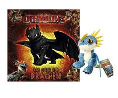 Panini Dragons: Das Buch der Drachen (Gebundenes Buch) + 1. drachenstarker Plüschdrache