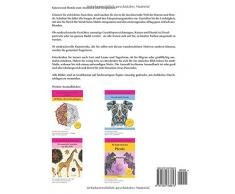 Katzen und Hunde zum Ausmalen und Relaxen: Malbuch für Erwachsene