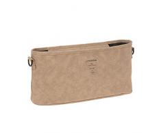 LÄSSIG Kinderwagenorganizer Kinderwagentasche mit Kinderwagenhaken/Tender Buggy Organizer camel