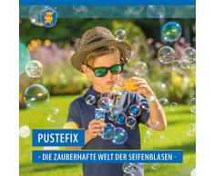 Pustefix Seifenblasen Set I 25 x Kleinpackung Klassik I Bunte Rainbow Bubbles Made in Germany I Seifenblasen für Hochzeit, Kindergeburtstag, Standesamt, Polterabend I 25 x 42 ml Vorteilspack
