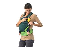 AMAZONAS Babytrage Smart Carrier Ultra-Light Green nur 370 g Eigengewicht für 0-3 Jahre bis 15 kg