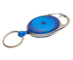 Jojo REKO 220 mit Schlaufenclip und Schlüsselring, Blau