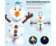 kedeg Elektrische tanzmusik schneemann Spielzeug Musical tänzer interaktive Roboter Puppe Geburtstag Baby pädagogische Geschenke