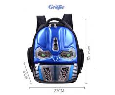 Kindererucksack Hartschale Auto Schultasche unisex für Klasse 1-3-6 Mädchen Jungen Vorschule Grundschule Rucksack Kinder 3D wasserfest für Buch Schreibwaren Lebensmittel Spielzeug Rucksäcke Daypack