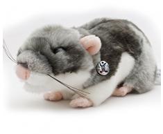Hamster AMELY grau Plüschtier von kuscheltiere.biz