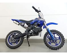RV-Racing Pocketbike Dirtbike Pocket Cross Bike Kindermotorrad Crossbike Blau