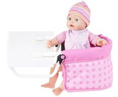 Bayer Chic 2000 Traumhafter Puppen-Tischsitz Sternchen (Rosa-Pink)