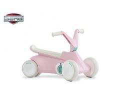 Berg GO² 2in1 Rutschauto | Rutscher und Laufrad, Kinderrutscher, Kinderauto mit Ausklappbare Pedale, Pedal-Gokart, Kinderspielzeug geeignet für Kinder im Alter von 10-30 Monaten (Pink)