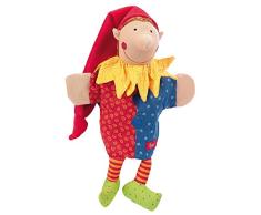 sigikid, Jungen und Mädchen, Handpuppe Kasperl, Kasperletheater, Rot/Blau, 49049