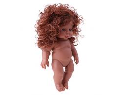 30cm Realistische Silikon Babypuppe Vinyl Baby Mädchen Puppen Funktionspuppe mit Haar, Ideale als Training Requisiten von Mutterschaft Matron und werdende Mutter - # 4