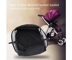 Kinderwagen Korb TOPINCN Kinderwagen Buggy Shopping Aufbewahrungskoffer BagStroller mit Getränkehalter Tragegriff