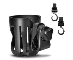 Vitutech Getränkehalter für Buggy und Kinderwagen,Universal Becherhalter Babyflasche Flaschenhalter für Trinkflaschen Nuckelflaschen kaffeehalter