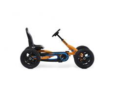 Berg Pedal Gokart Buddy B-Orange | Kinderfahrzeug, Tretauto mit Optimale Sicherheid, Luftreifen und Freilauf, Kinderspielzeug geeignet für Kinder im Alter von 3-8 Jahren