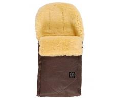 Kaiser Dublas Lammfellfußsack 65103675, braun melange