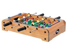 Spetebo Tischkicker 50x31 cm - Mini Kicker - massiver Fußballtisch