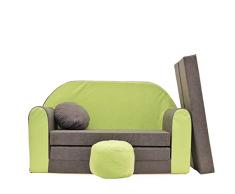 Kindersofa Spielsofa Minicouch aus Schaum Kindersessel Kissen Matratze Farbwahl (41)