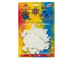 Hama 4555 - Blisterpackung große Stiftplatten, Frosch, Stern, Drache, 3 Stück