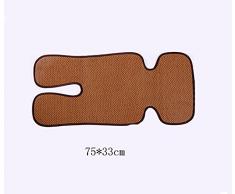 Kinderwagen Kissen Bambus Matten Schlafmatten Kühlen Bambus Matte Gefaltet Bambus Matte Rattan Eis Seide Atmungsaktiv Universal (größe: 75 * 33 Cm)