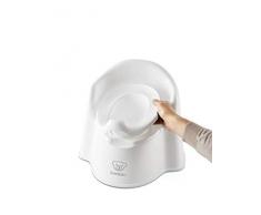 BabyBjörn 055221 BABYBJÖRN Topfstuhl, Weiß/Grau, mehrfarbig