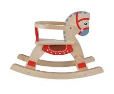 Schaukelpferd Holz (Naturel)
