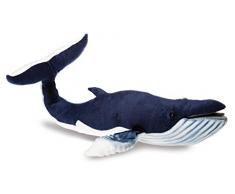 HANSA Wal-Plüschtier, 59 cm, blau