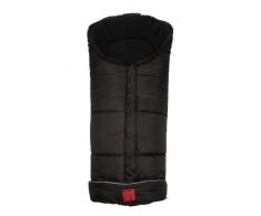 Kaiser Naturfelle 6570825 - Fußsack Iglu Thermo Fleece, Farbe: schwarz