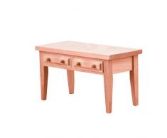 Exceart Holz Puppenhaus Möbel Puppenhaus Mini Schreibtisch Miniatur Esstisch Spielzeug für 1:12 Puppenhaus Micro World Zubehör