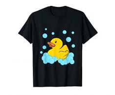 Gelbe Gummiente Badespielzeug Badewanne Geschenk T-Shirt