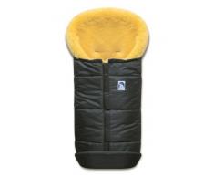 Eisbärchen 975 GR Premium Lammfellfußsack in grau, grau