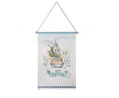 Suannai tapestry Poster Bild Cartoon niedlichen Tier Wandteppich nordischen Kaninchen hängen Bild Foto Dekoration Schlafsaal Kinderzimmer hängen Stoff-Kaninchen 4_45 * 65 cm