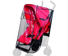 sunnybaby 13197 - Universal Regenverdeck, Regenschutz, Regenhaube für Buggy mit Dach | mit Kontaktfenster für optimale Luftzirkulation | Qualität: MADE in GERMANY