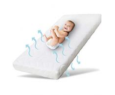 Ehrenkind® Babymatratze Pur | Babymatratze 60x120cm | Matratze 120x60 aus hochwertigem Schaum und Hygienebezug