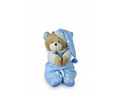 SpieluhrNils zum Kuscheln und Einschlafen, der musikalische Teddy ist besonders weich und flauschig, als Einschlafhilfe oder Spielzeug, zum Aufhängen am Bettchen oder Kinderwagen